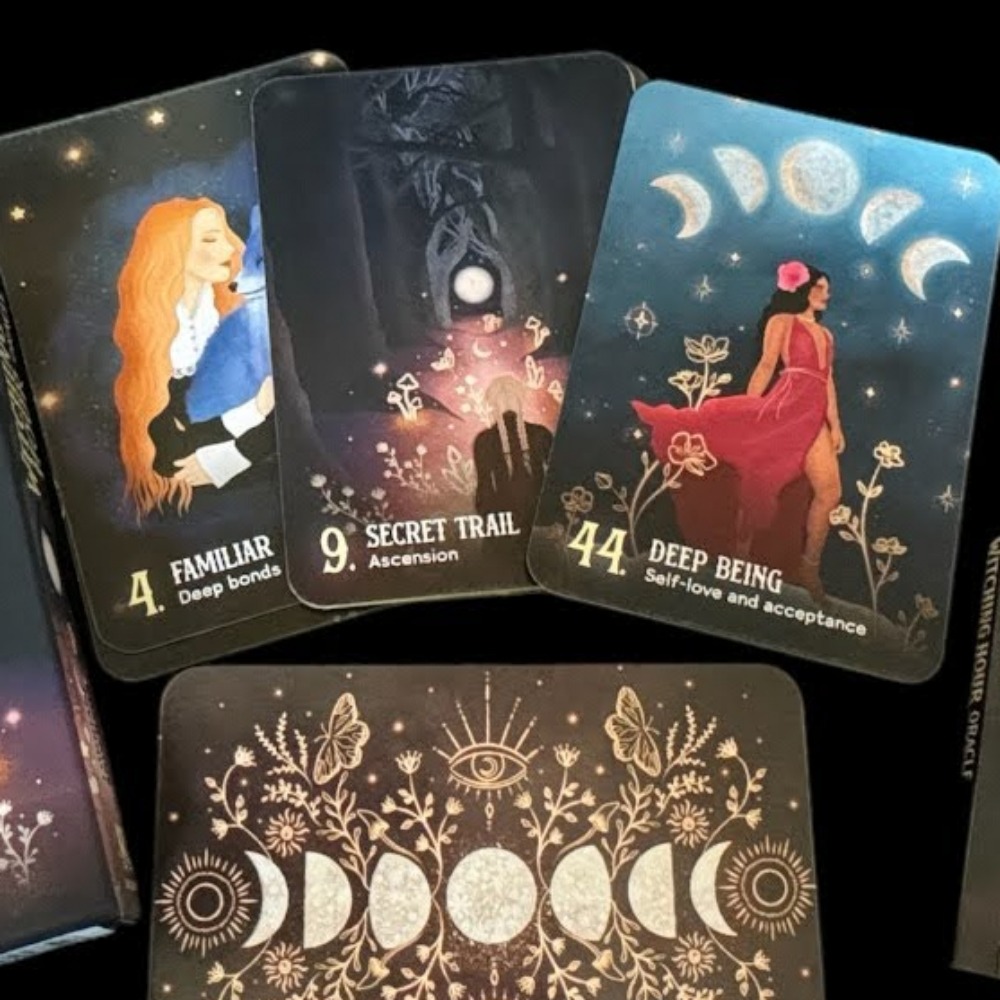 Tarot Deck With Guidebook - Witching Hour kartu Oracle terbangun Anda