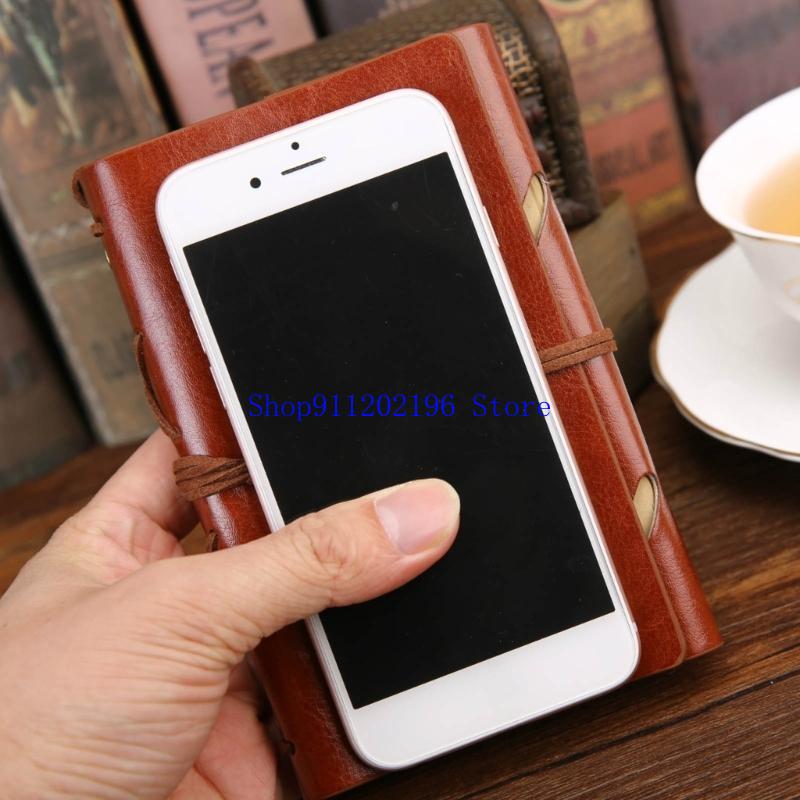 Vintage Leather Journal Notebook - P82A Jurnal Kulit Buku Harian Jurnal