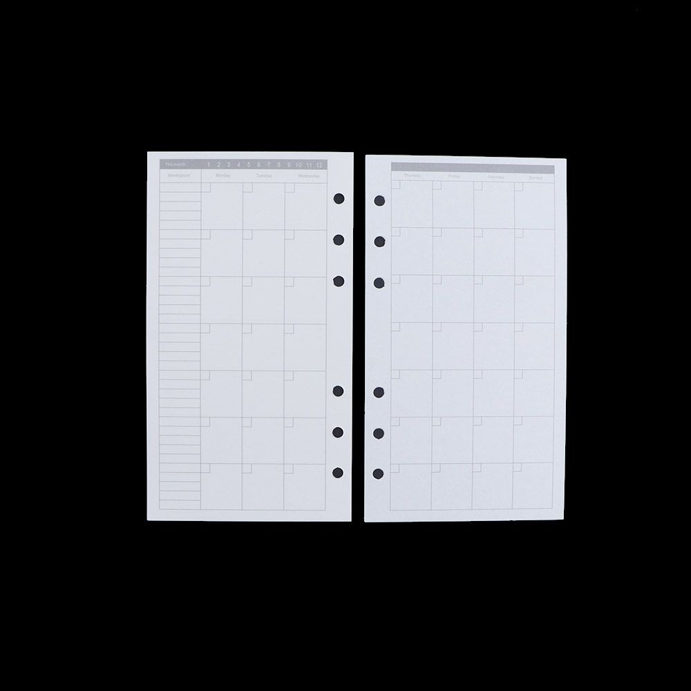 Isi Ulang Kertas Spiral Binder - A5 Spiral Dotted Grid Notebook ulasan dan harga