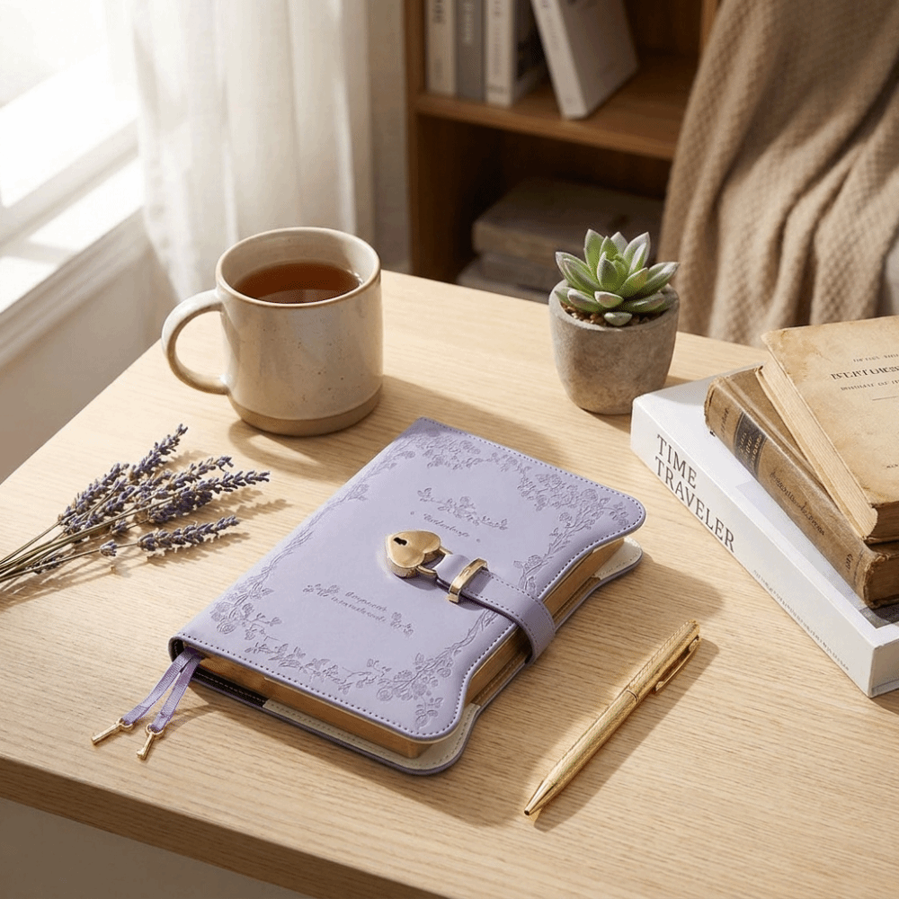Buku Catatan Kunci Cinta B6 Pr - Vintage Leather Journal Notebook ulasan dan harga