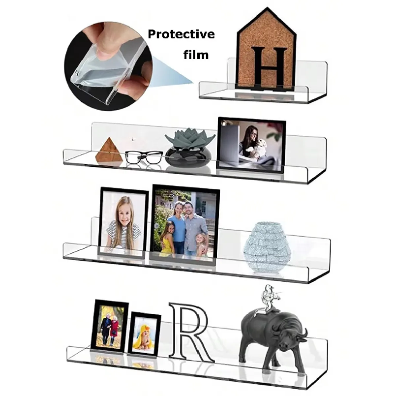 2pc Rak Penyimpanan Akrilik Tr - Clear Acrylic Book Stand Holder ulasan dan harga
