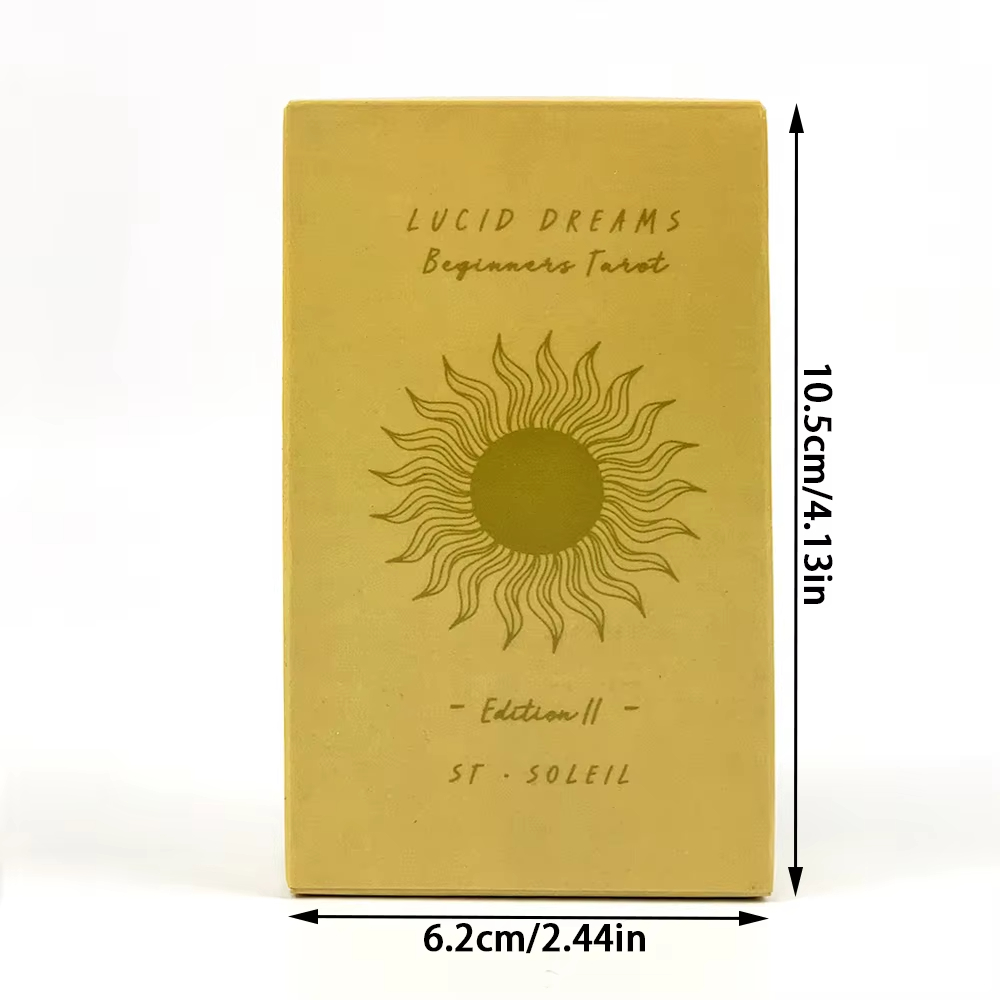 Lucid Dreams Beginners Tarot D - Tarot Deck With Guidebook ulasan dan harga