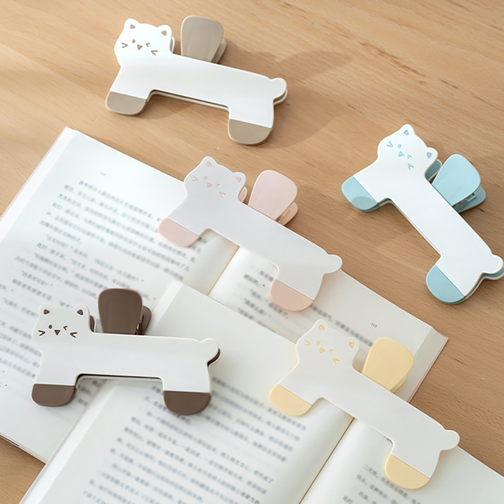 Penyangga buku kucing lucu, pe - Stationery Books ulasan dan harga