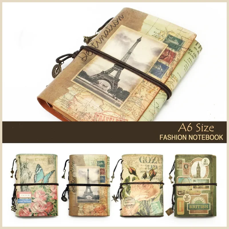 Buku catatan Vintage Mini buat - Vintage Leather Journal Notebook ulasan dan harga