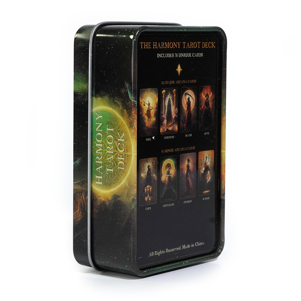 Harmony Tarot dalam kaleng den - Tarot Deck With Guidebook ulasan dan harga