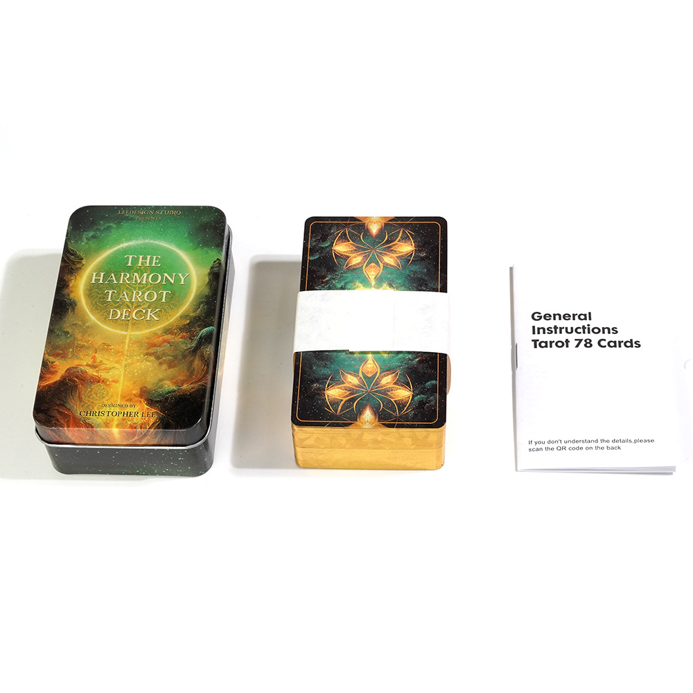 Harmony Tarot dalam kaleng den - Tarot Deck With Guidebook ulasan dan harga
