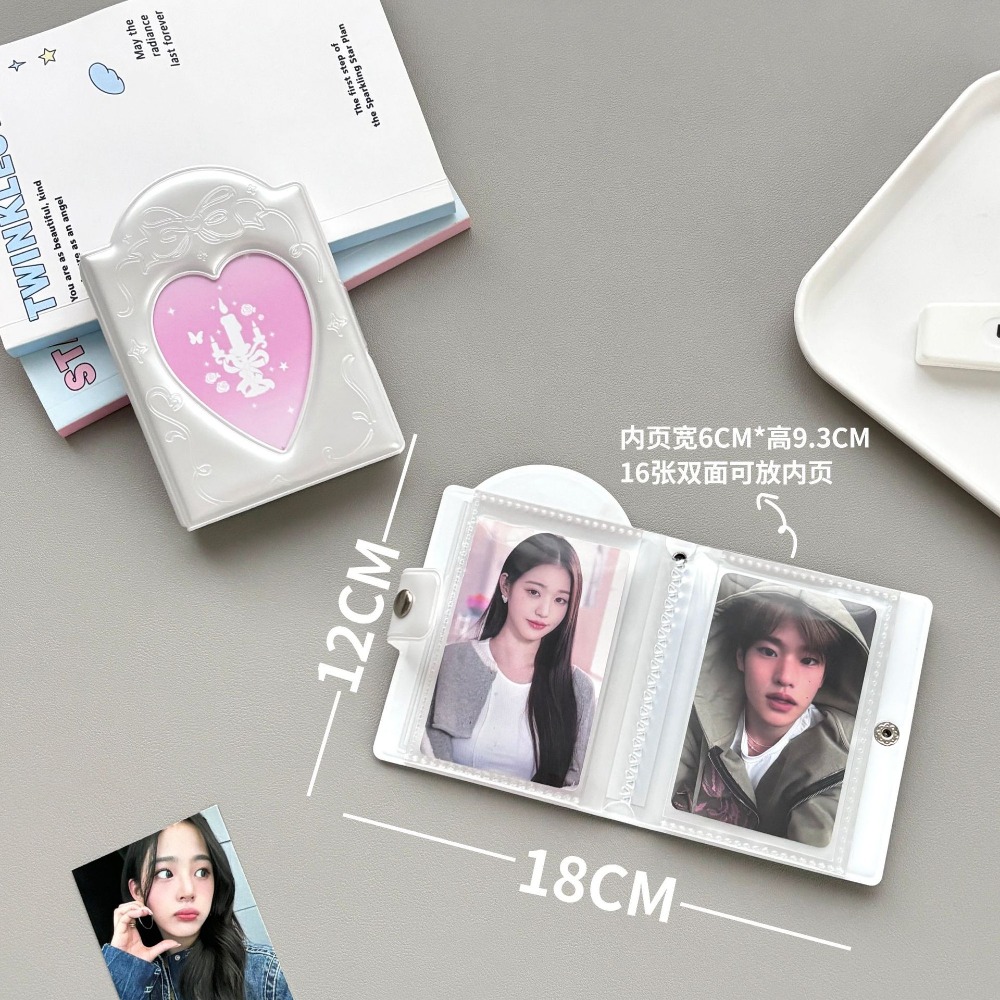 Album Binder Kartu Foto 1-Grid - Kpop Photo Card Binder 3 Inch ulasan dan harga