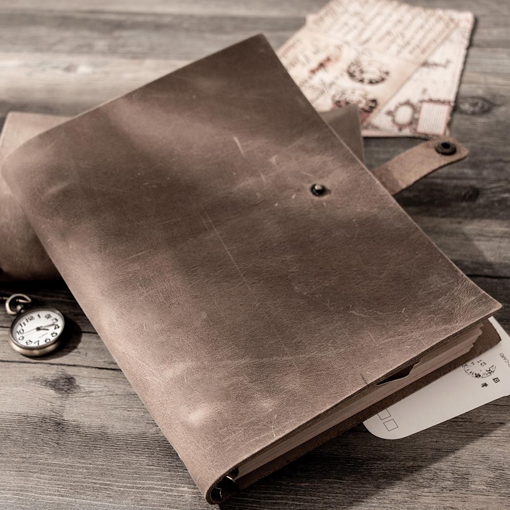 Buku Harian Vintage Ukuran A5, - Vintage Leather Journal Notebook ulasan dan harga