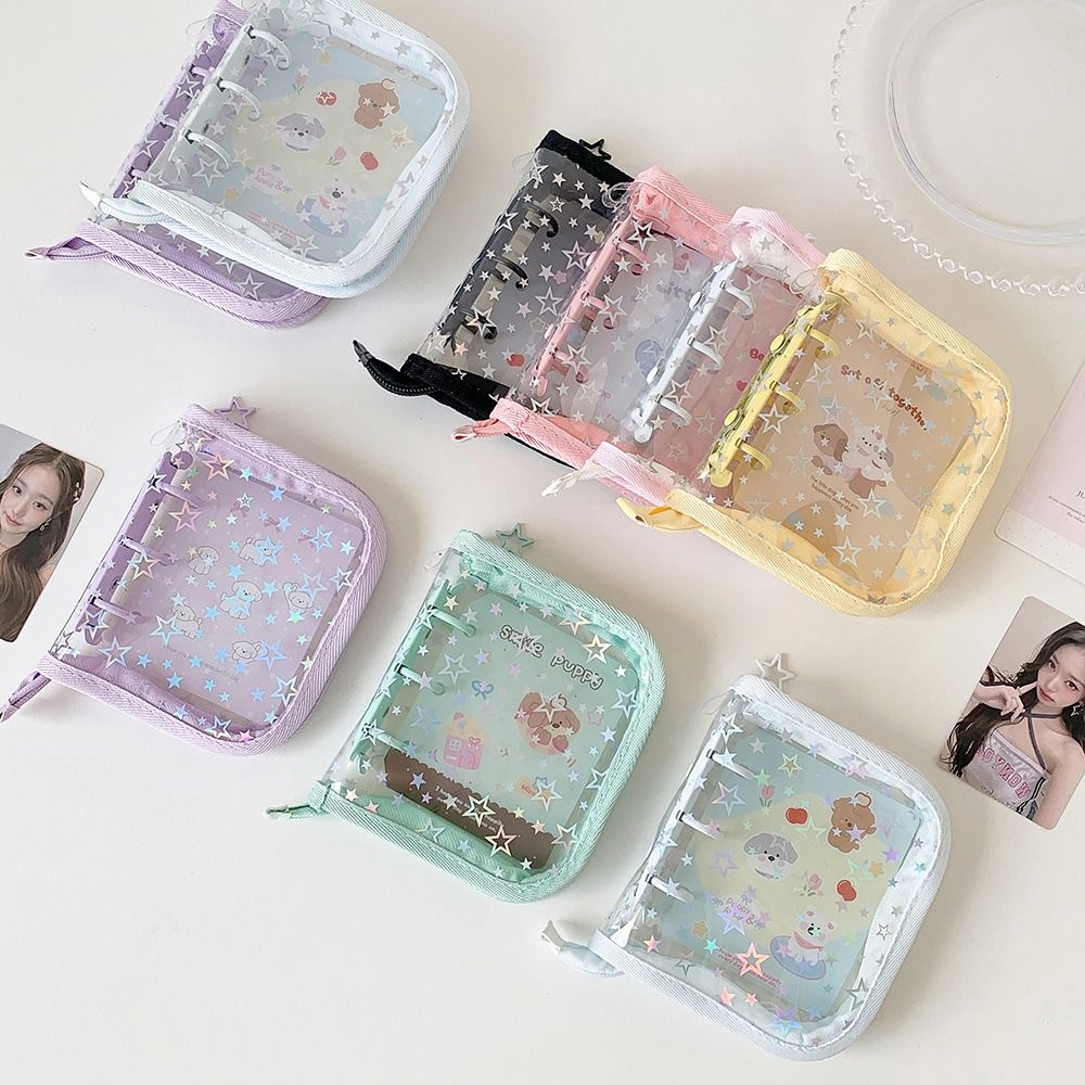 1pc Binder Kartu A8 PVC Portab - Kpop Photo Card Binder 3 Inch ulasan dan harga