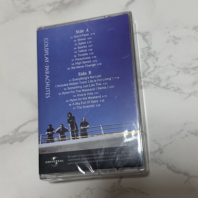 Tersedia Kaset Coldplay Parach - Books ulasan dan harga