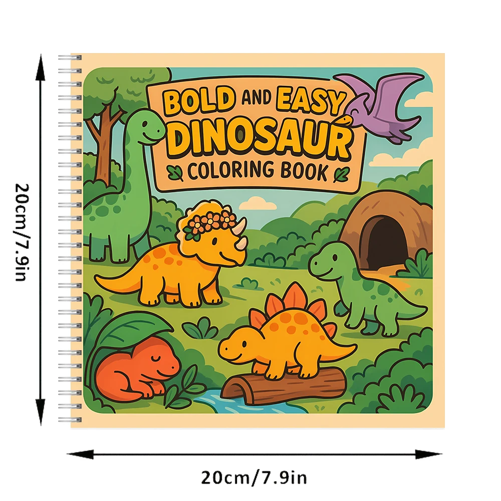 Buku Mewarnai Dinosaurus yang  - Adult Coloring Book Stress Relief ulasan dan harga