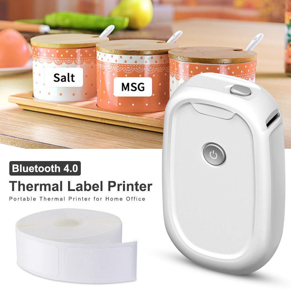 Mesin Pembuat Label Portabel N - Mini Pocket Thermal Printer Paper Roll ulasan dan harga