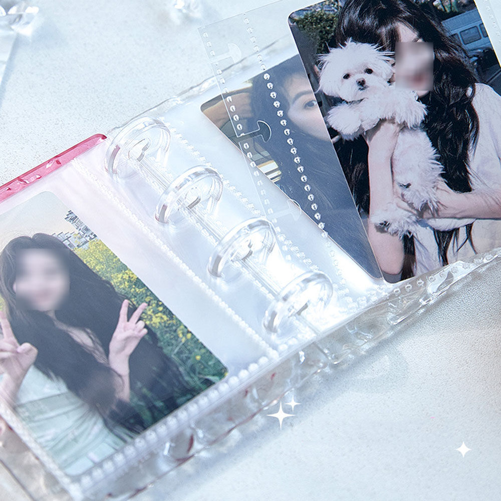 Binder Foto Akrilik Gradien Mo - Kpop Photo Card Binder 3 Inch ulasan dan harga