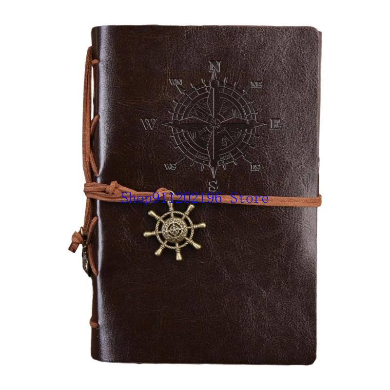 P82A Jurnal Kulit Buku Harian  - Vintage Leather Journal Notebook ulasan dan harga