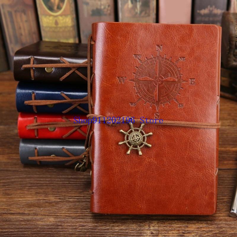 P82A Jurnal Kulit Buku Harian  - Vintage Leather Journal Notebook ulasan dan harga