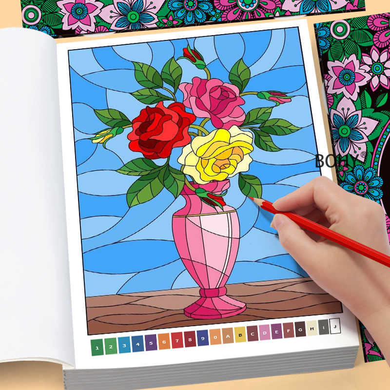 Buku Mewarnai Gambar untuk Dew - Adult Coloring Book Stress Relief ulasan dan harga
